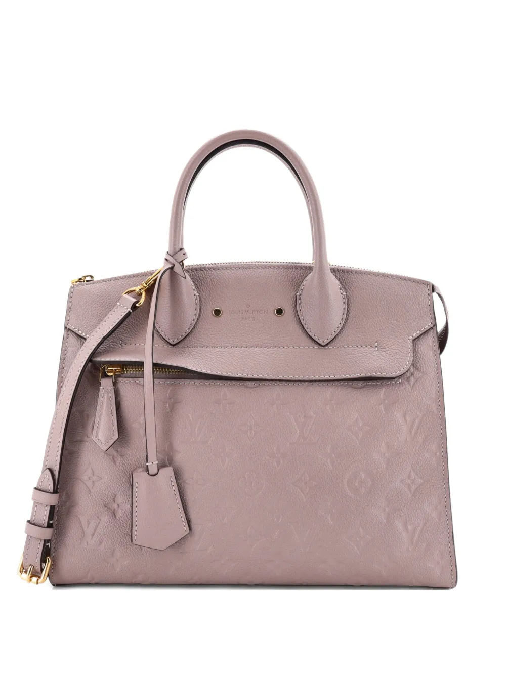 Louis Vuitton Pre-Owned Pont Neuf Handbag Monogram Empreinte Leather MM satchel - Toni neutri