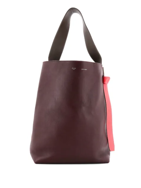 Celine Pre-Owned Twisted Cabas Tote Calfskin Small hobo bag