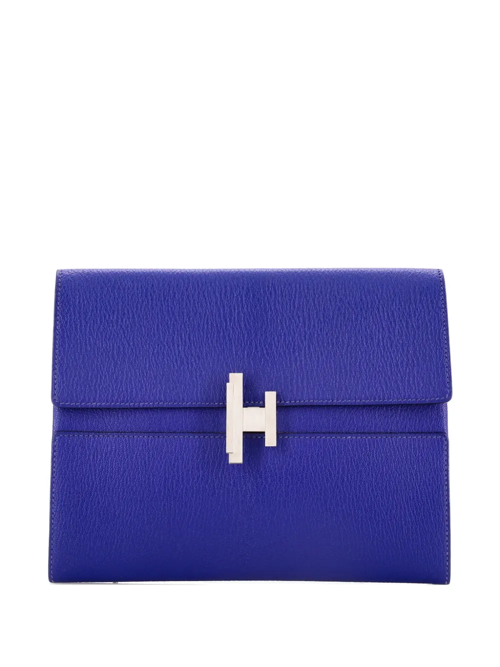 Hermès Pre-Owned Cinhetic Chevre Mysore clutch bag | azul | Image 1