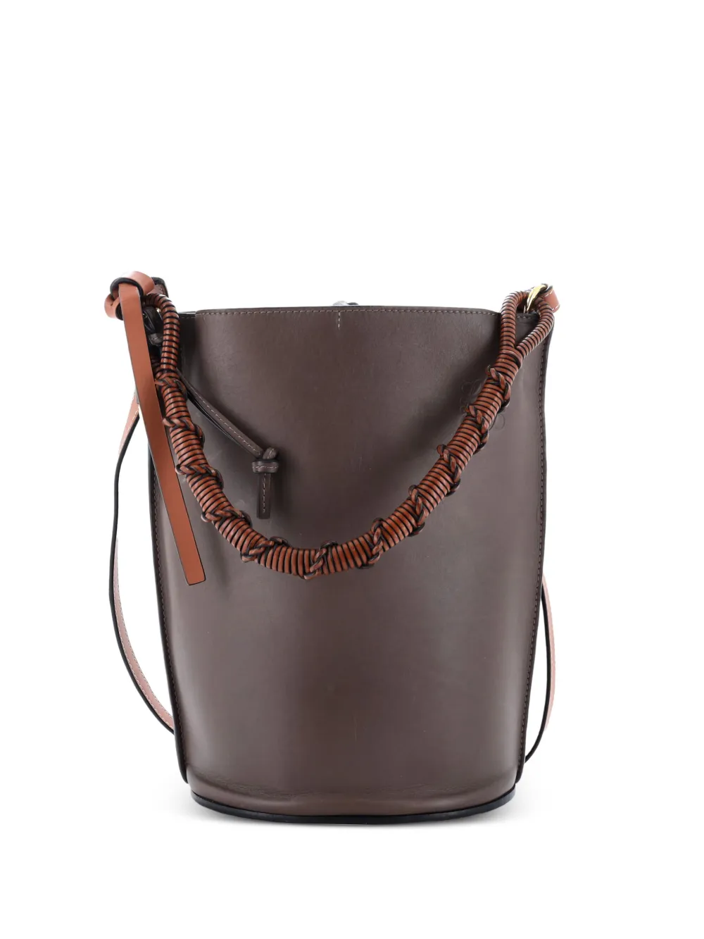 Loewe Pre-Owned Gate Top Handle Leather Medium bucket bag | marrón | Image 1