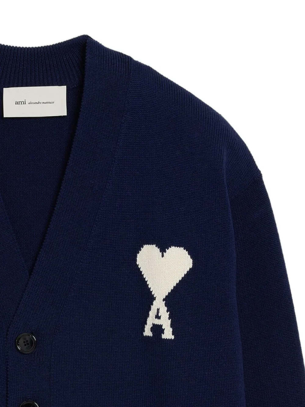 AMI Paris button-fastening cardigan | Cardigans | Image 2