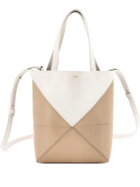 Loewe Pre-Owned Puzzle Fold Leather Mini tote bag