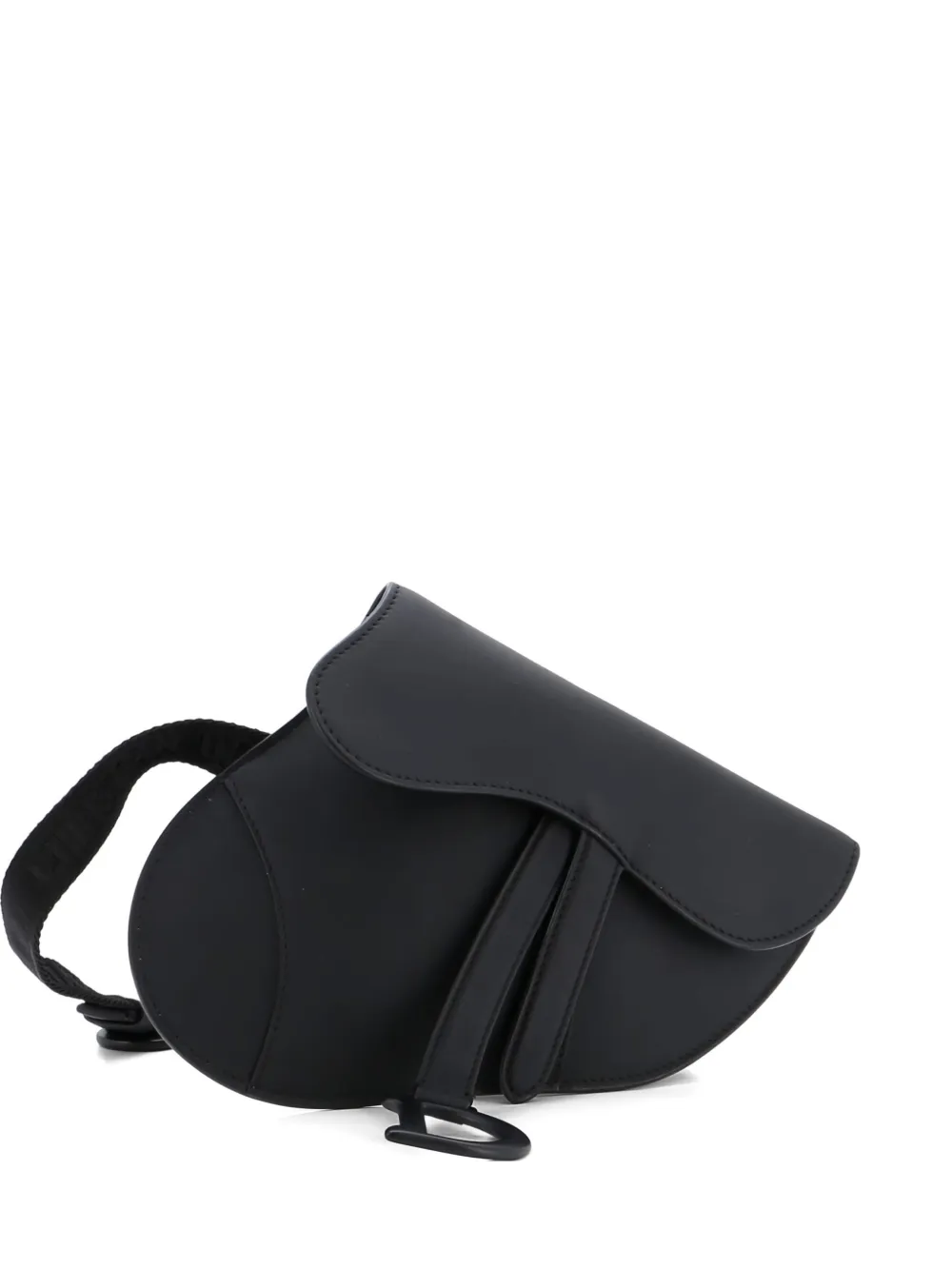 Christian Dior Pre-Owned Ultra Matte Saddle Leather belt bag - Nero