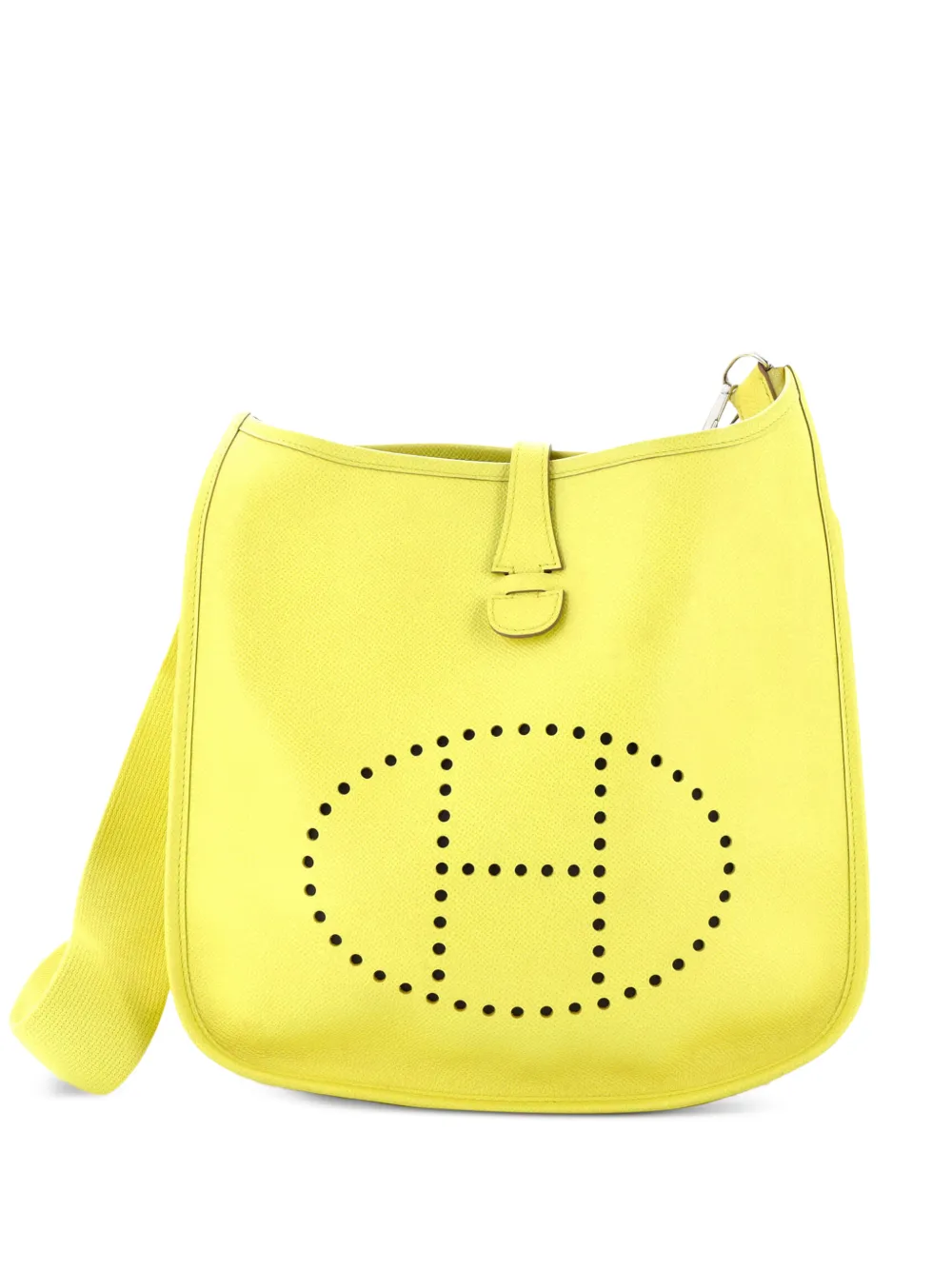 Hermès Pre-Owned Evelyne Bag Gen III Epsom PM crossbody bag - Giallo