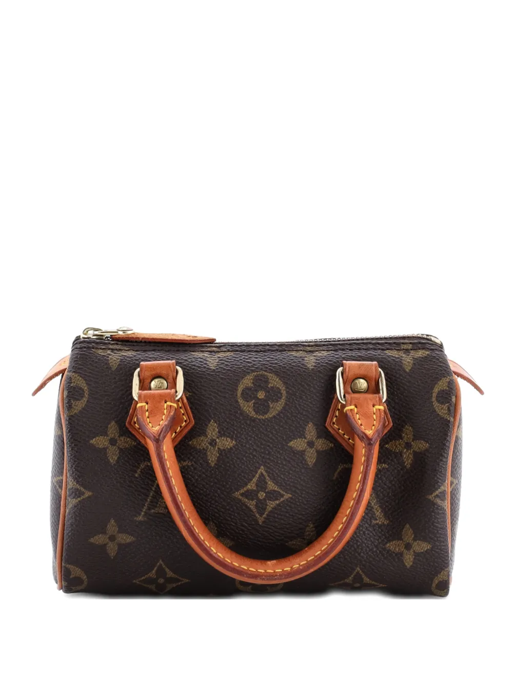 Louis Vuitton Pre-Owned Speedy Mini HL Handbag Monogram Canvas satchel - Marrone