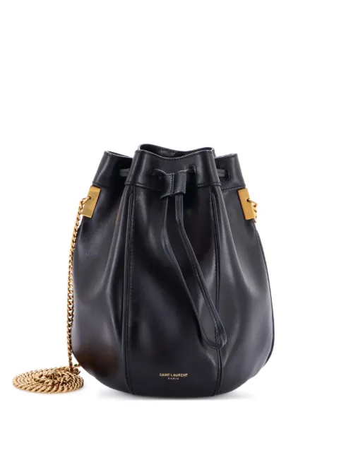 Saint Laurent Pre-Owned Talitha Leather Small bucket bag