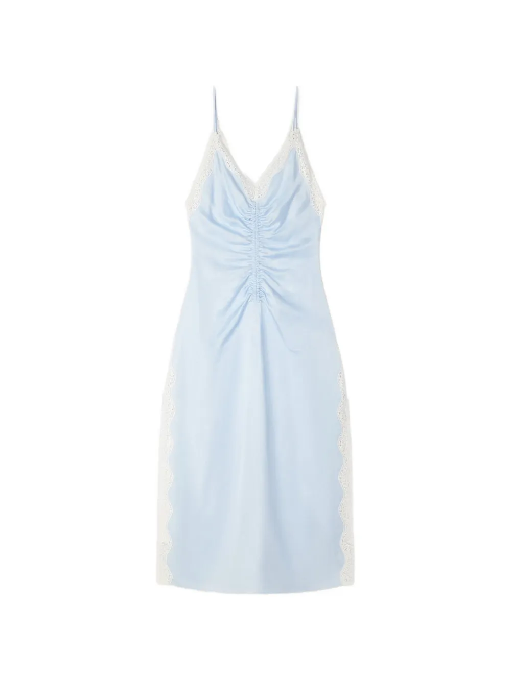 SANDRO Abito midi con ruches - Blu