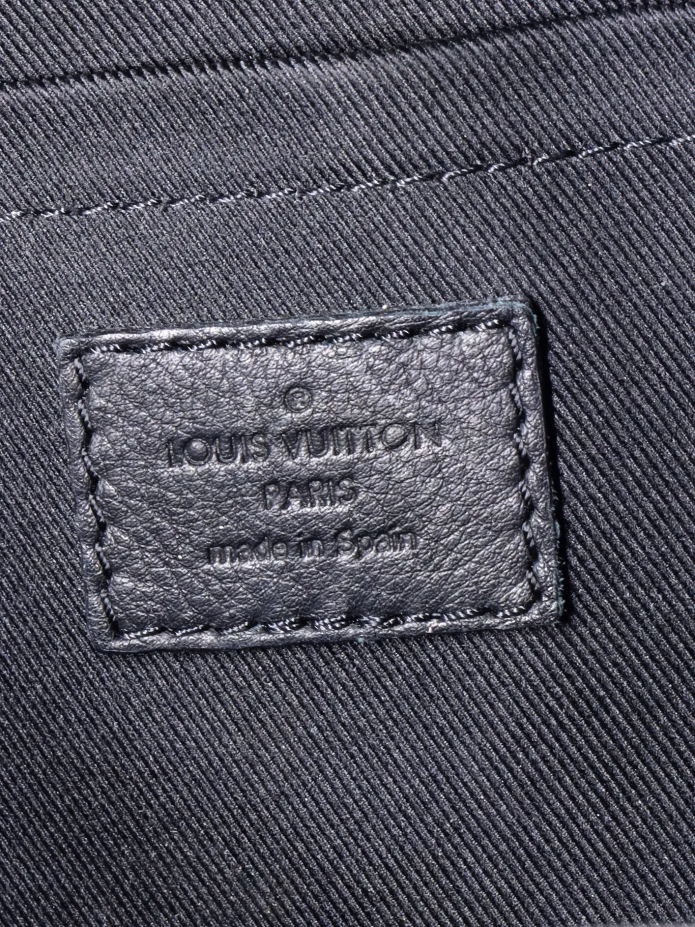 Pre-owned Louis Vuitton Palm Springs Monogram Canvas Mini Backpack In Black