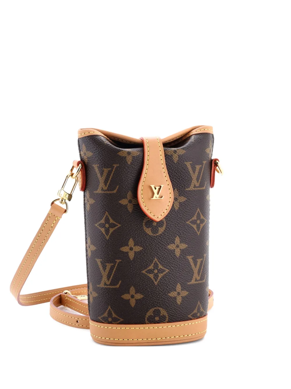 Louis Vuitton Pre-Owned Fold Me Pouch Monogram Canvas crossbody bag - Marrone
