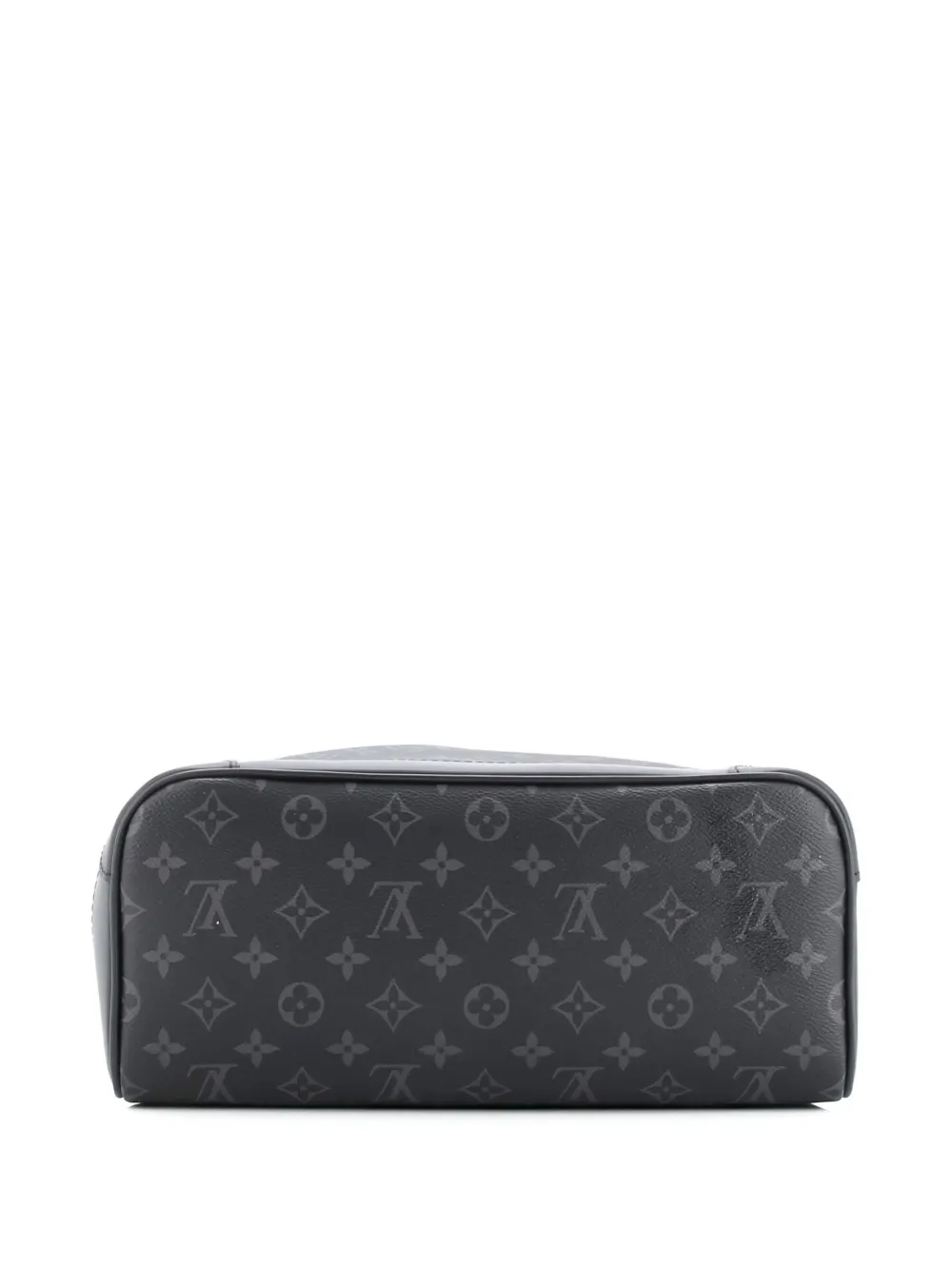 Pre-owned Louis Vuitton Steamer Monogram Eclipse Canvas Backpack In Black