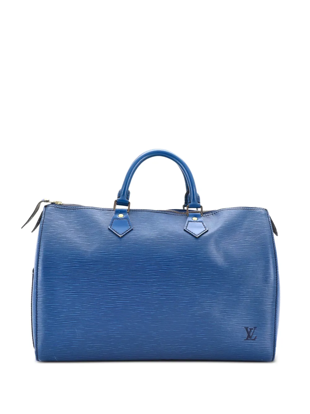 Louis Vuitton Pre-Owned Speedy Handbag Epi Leather 35 satchel - Blau