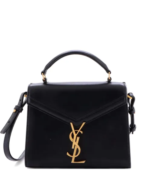 Saint Laurent Pre-Owned Cassandra Top Handle Bag Leather Mini shoulder bag