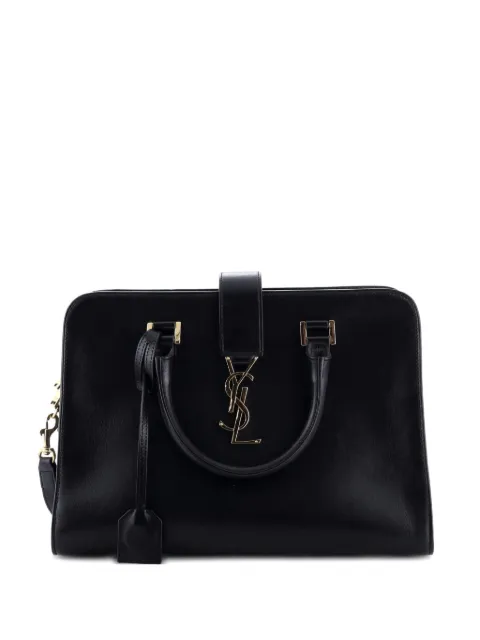 Saint Laurent Pre-Owned Monogram Cabas Leather Small satchel
