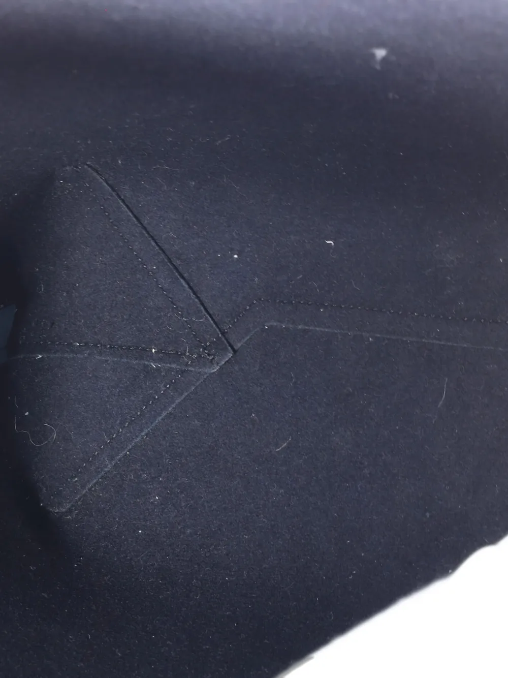 CELINE Pre-owned Twisted Cabas Tote Calfskin Small Hobo Bag In Blue