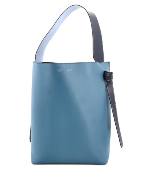 Celine Pre-Owned Twisted Cabas Tote Calfskin Small hobo bag