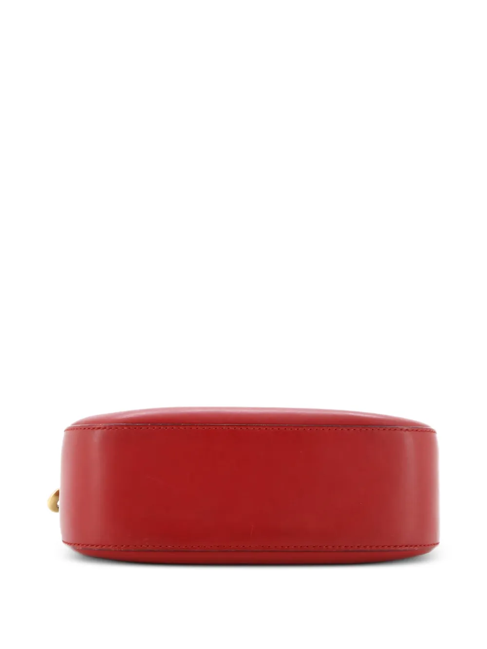 Lady Web Leather Medium Shoulder Bag