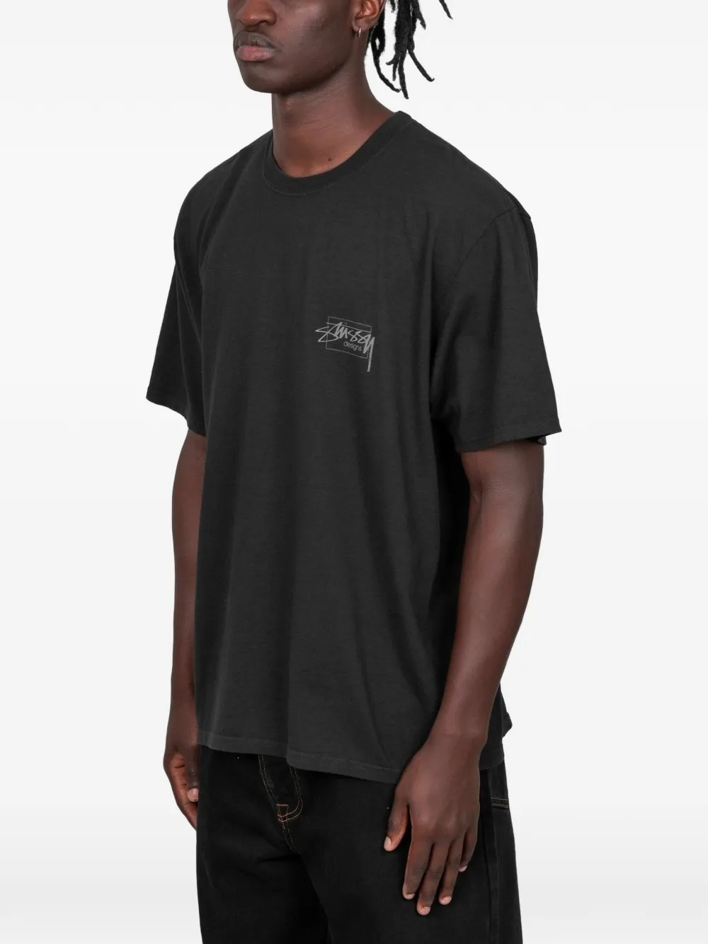  Stüssy Modern Age Graphic T-shirt - Black 