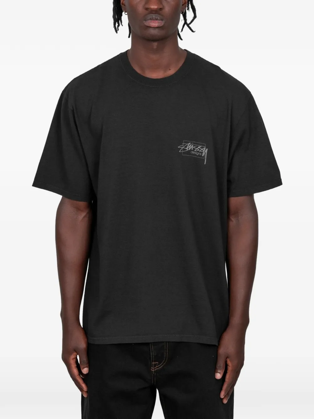 Stüssy modern age graphic T-shirt - Nero