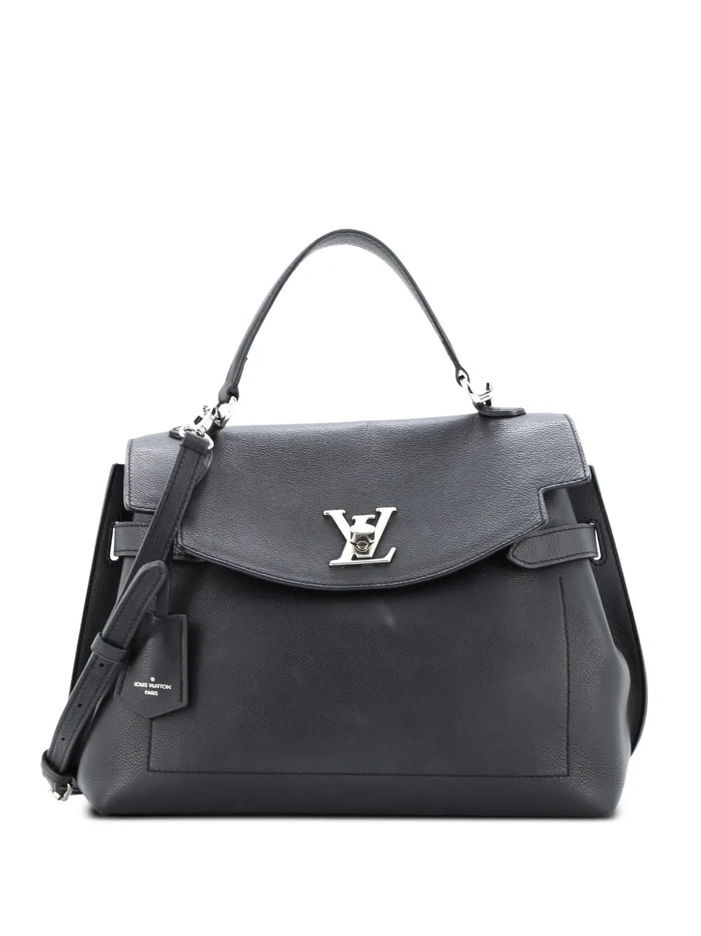 Louis Vuitton Pre-Owned Lockme Ever Handbag Leather MM satchel - Nero