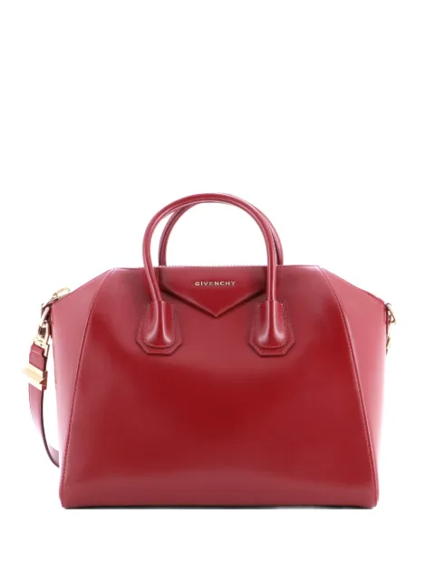 Givenchy Pre-Owned Antigona Bag Glazed Leather Medium satchel