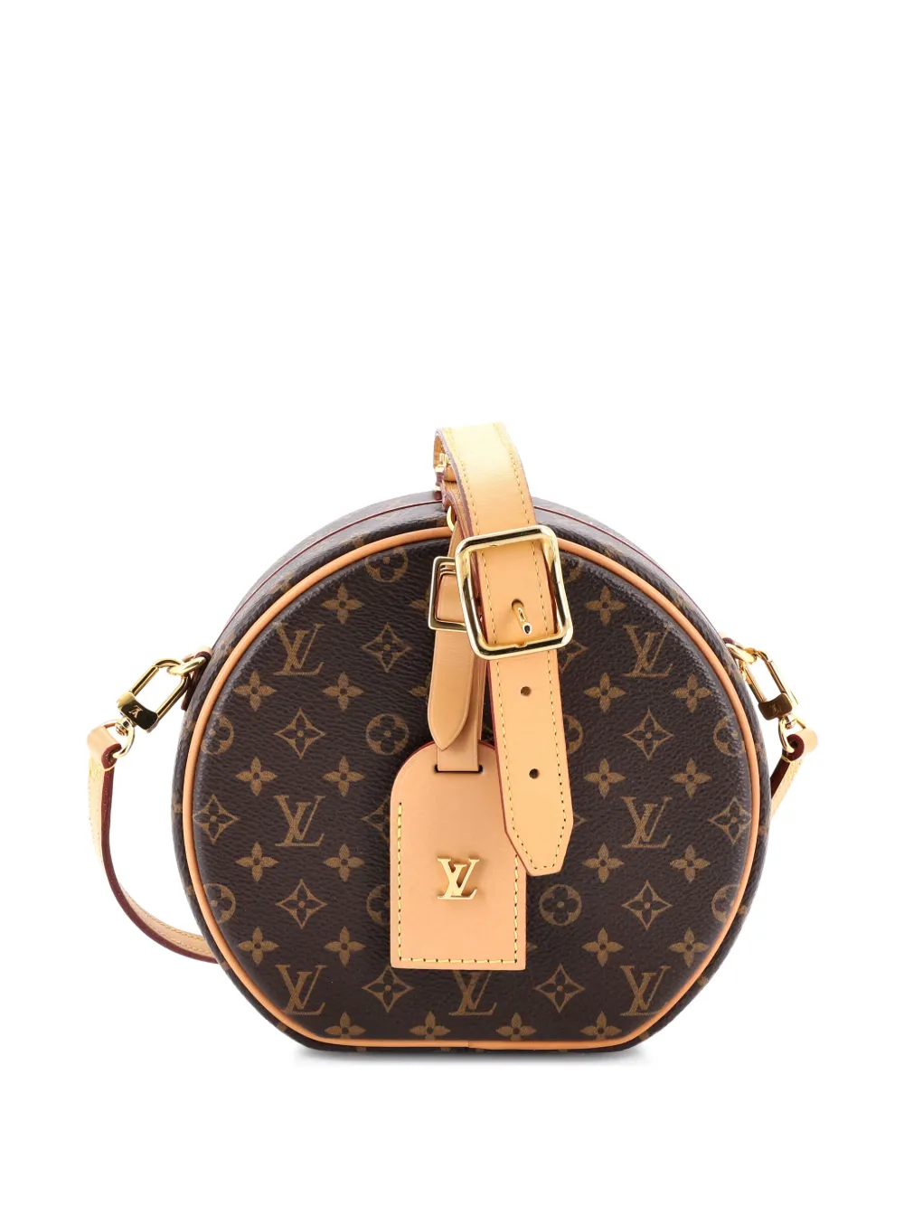 Louis Vuitton Pre-Owned Petite Boite Chapeau Bag Monogram Canvas crossbody bag - Marrone