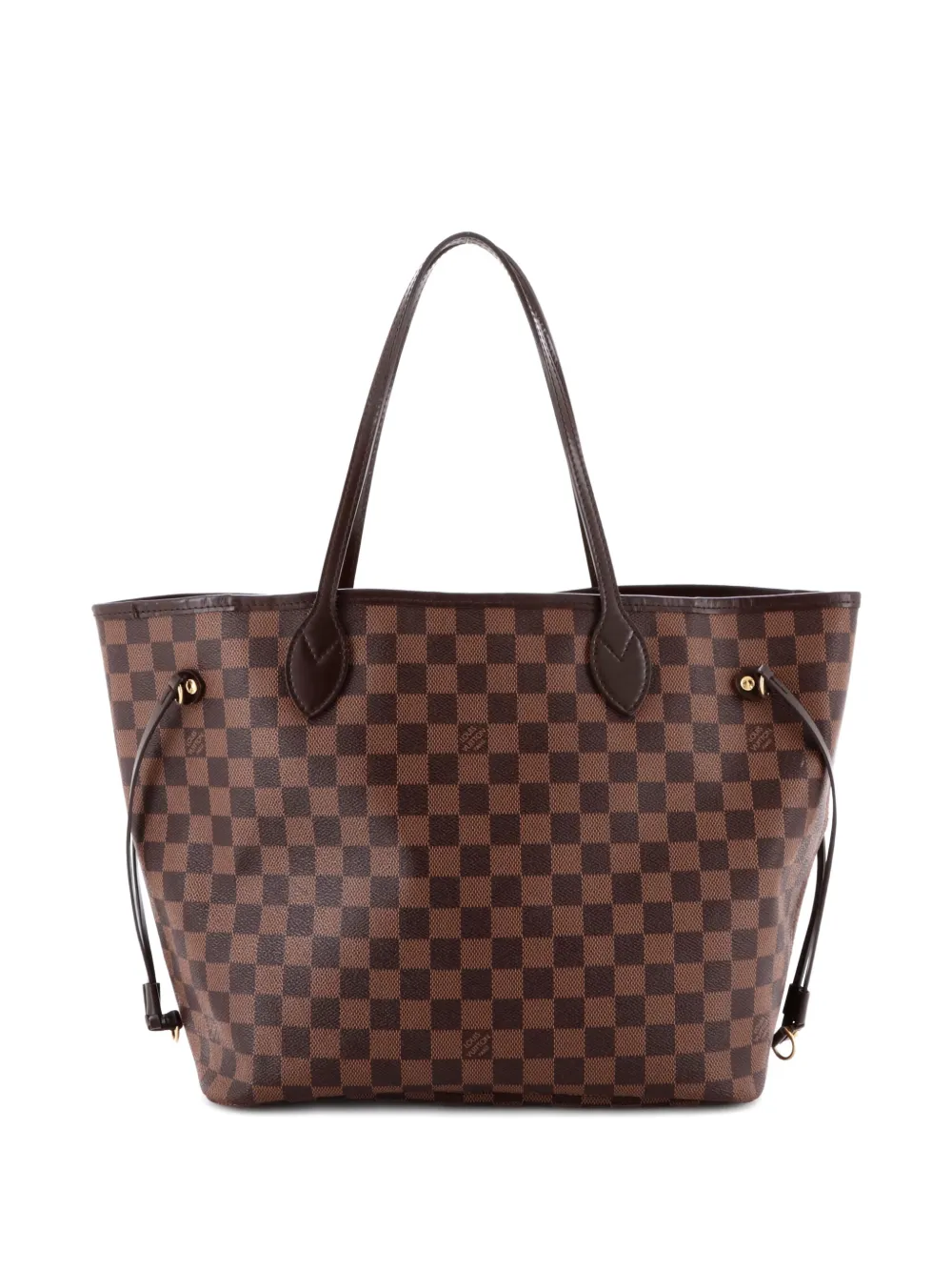 Pre-owned Louis Vuitton Neverfull Nm Damier Mm Tote Bag In Brown