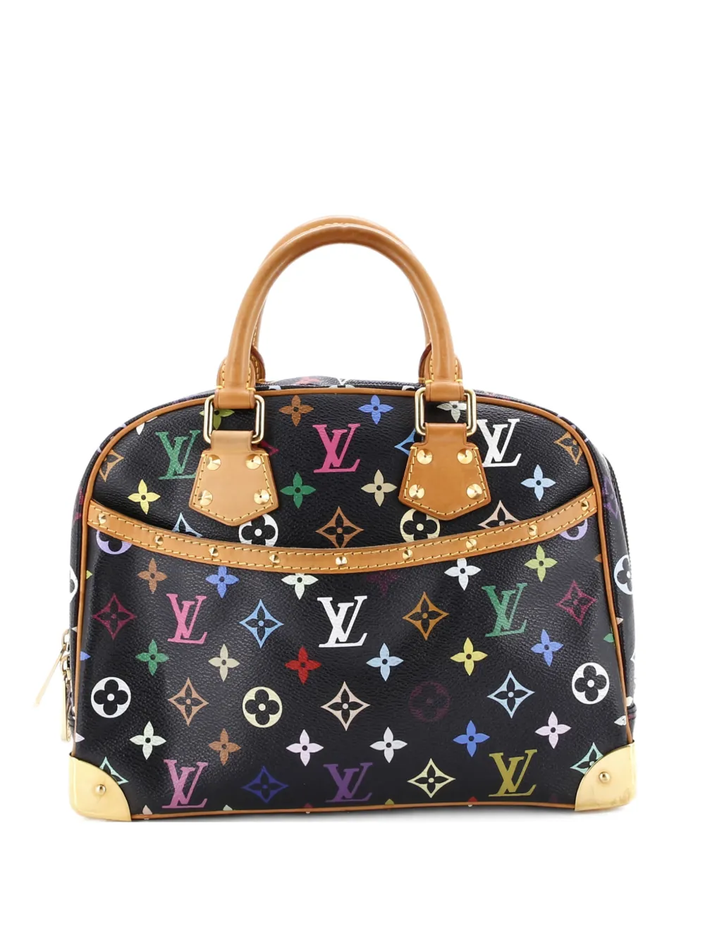 Louis Vuitton Pre-Owned Trouville Handbag Monogram Multicolor satchel - Nero