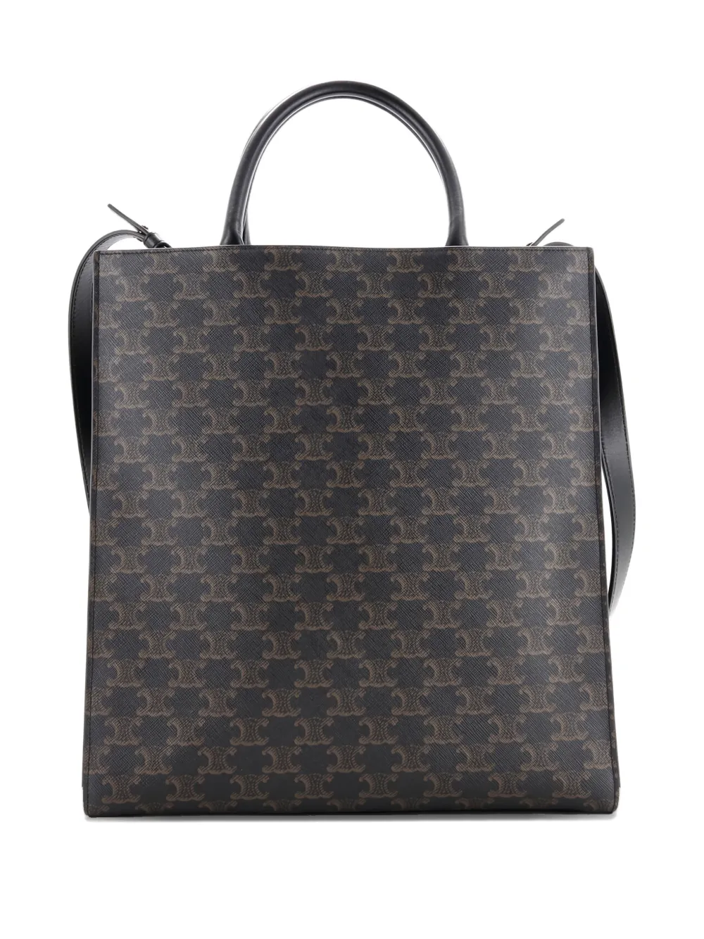 Celine Pre-Owned Vertical Cabas Triomphe Coated Canvas Medium tote bag | Pre-Owned | Image 2