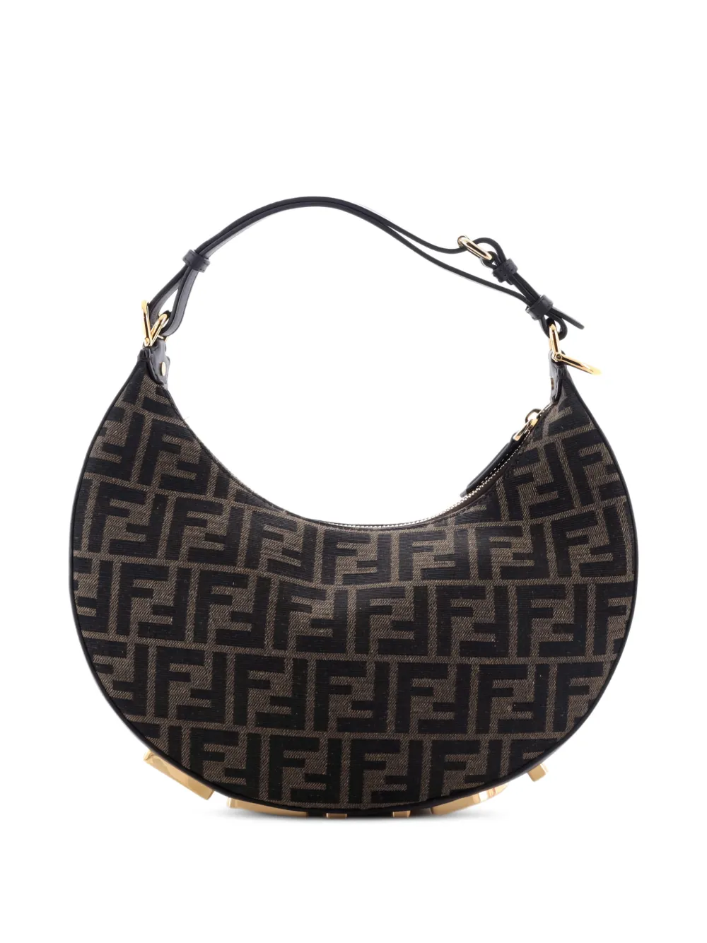 Fendi Pre-Owned Fendigraphy Bag Zucca Canvas Small hobo bag | Pre-Owned | Image 2