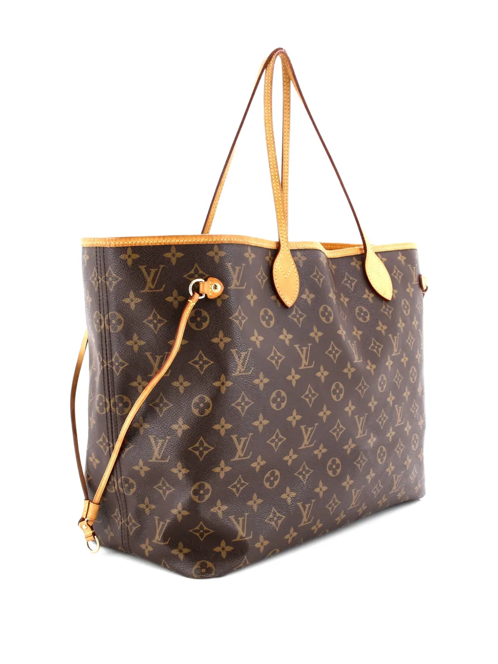Pre-owned Louis Vuitton Neverfull Nm Monogram Canvas Gm Tote Bag In Brown