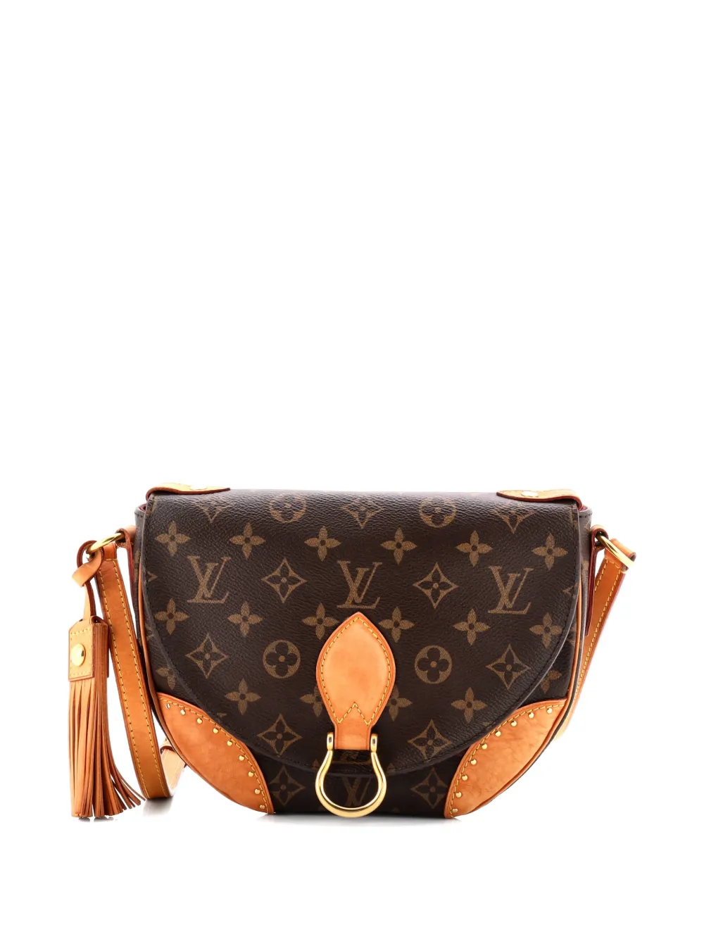Pre-owned Louis Vuitton Saint Cloud Nm Bag Monogram Canvas Crossbody Bag In Brown