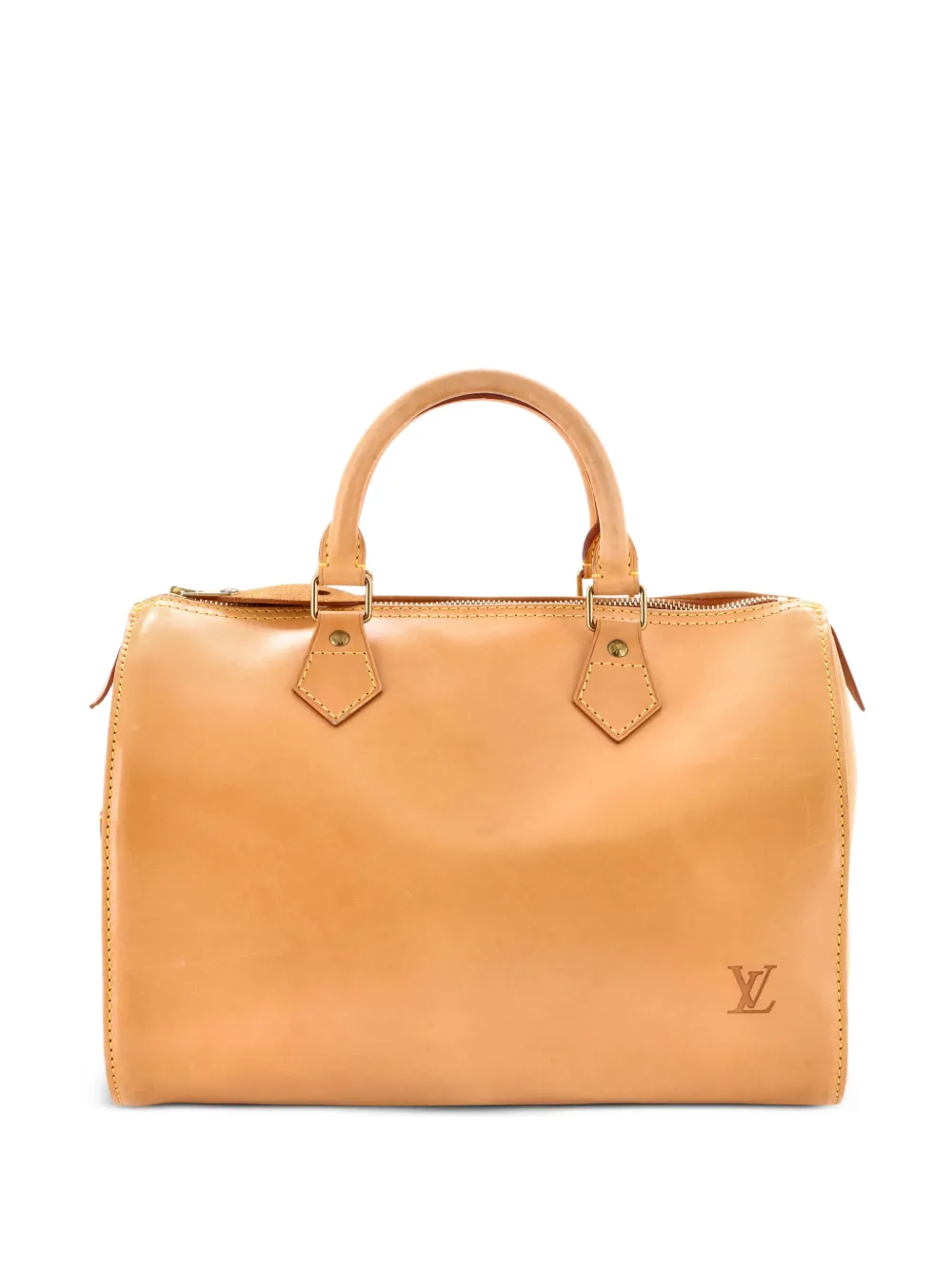 Louis Vuitton Pre-Owned Speedy Handbag Nomade Leather 30 satchel - Marrone