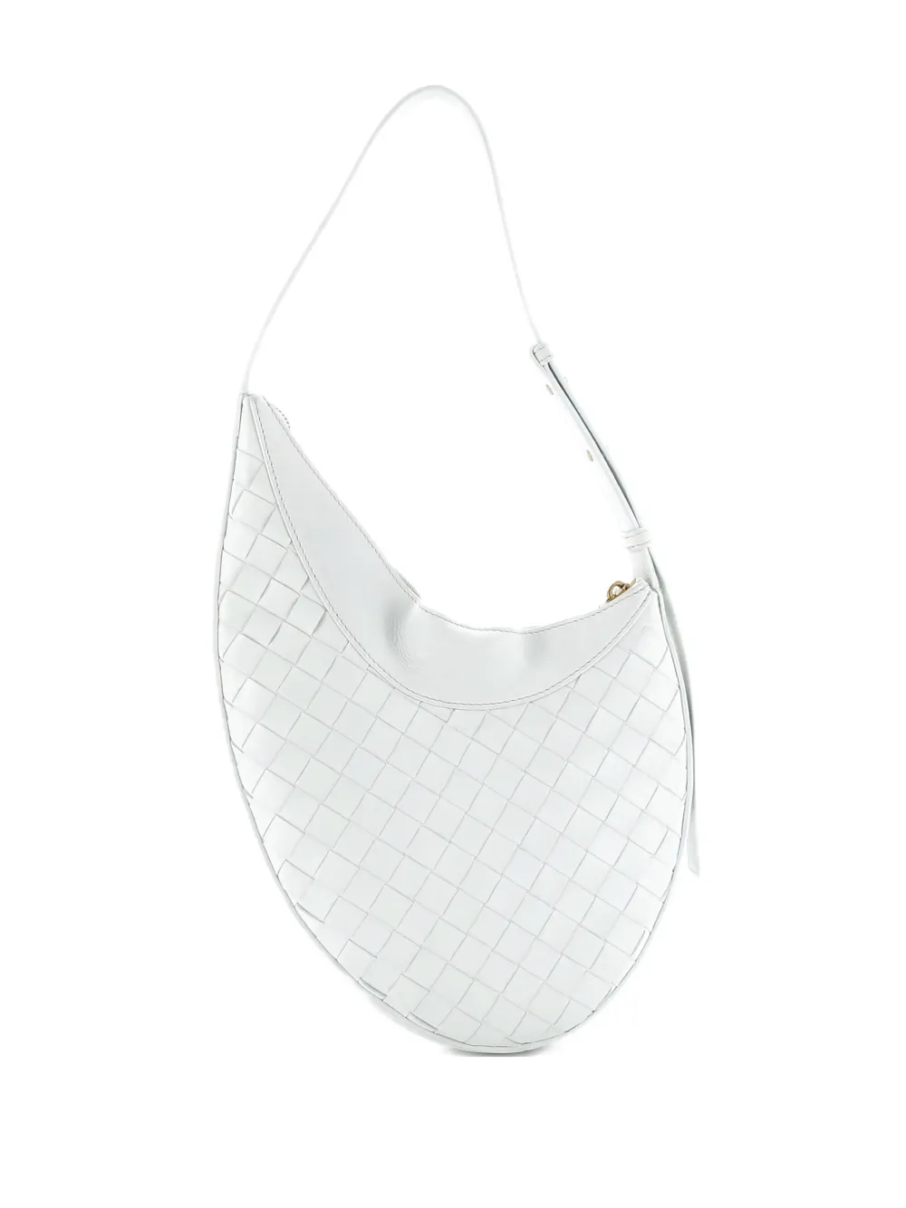 Bottega Veneta Pre-Owned Drop Intrecciato Nappa Small shoulder bag - Blu