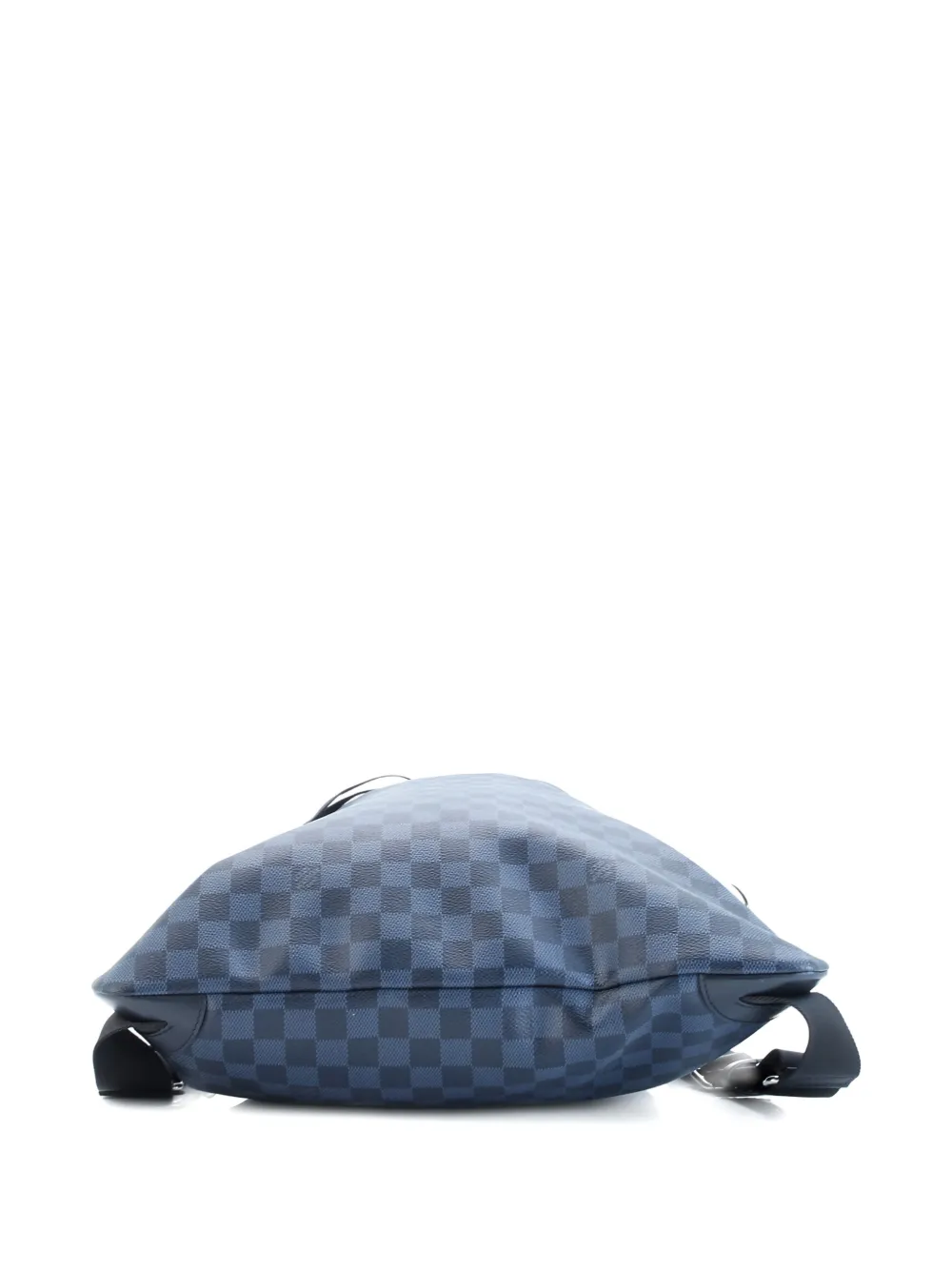 Pre-owned Louis Vuitton Drawstring Limited Edition Damier Cobalt Race Backpack In Blue