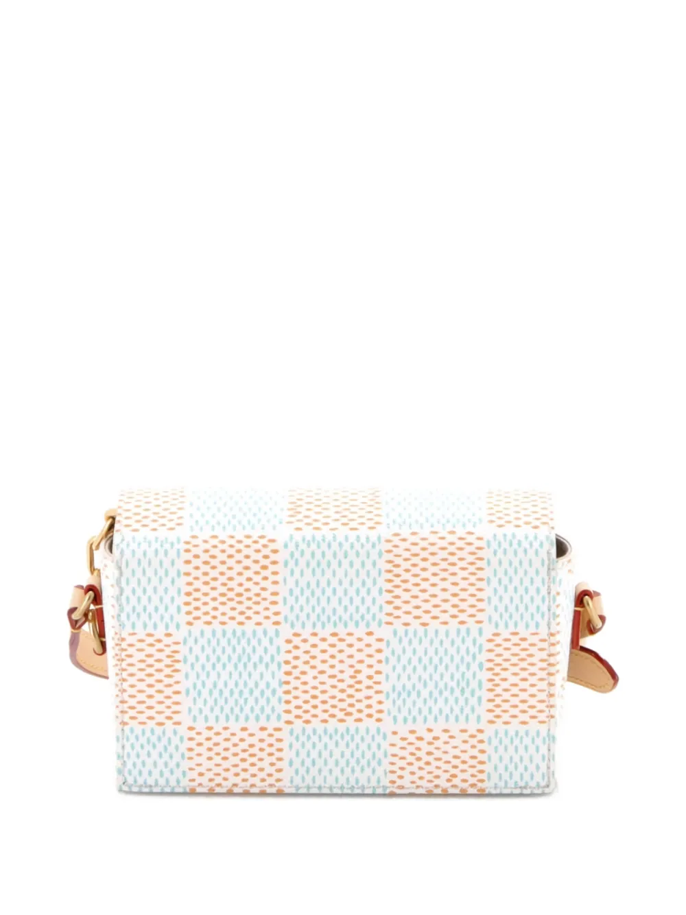 Pre-owned Louis Vuitton Steamer Wearable Wallet Limited Edition Damier Heritage Canvas Shoulder Bag