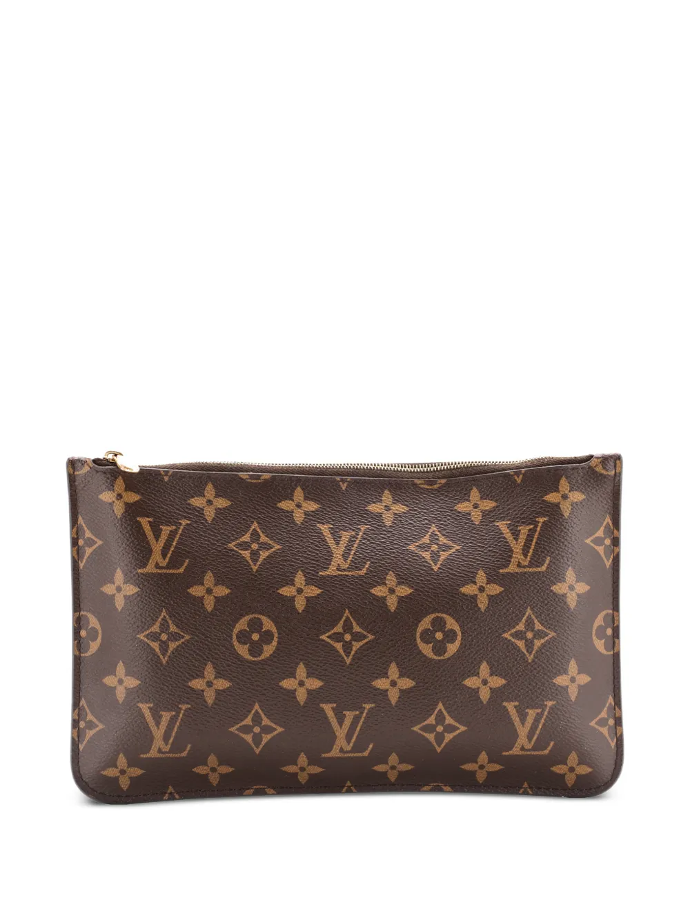 Louis Vuitton Pre-Owned Neverfull Pochette Monogram Canvas Large pouch - Marrone