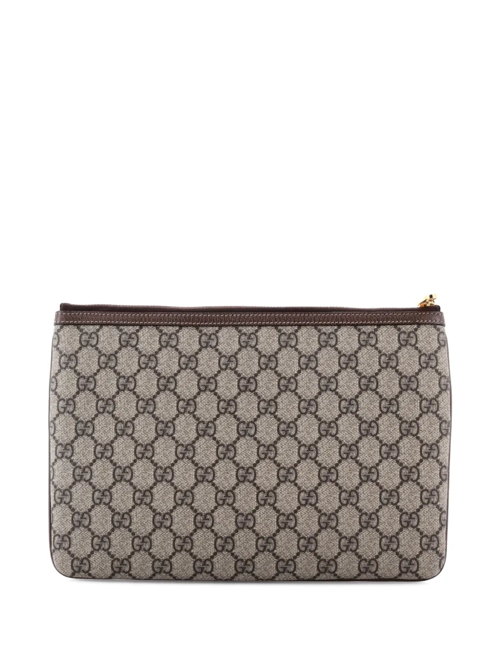 Gucci Pre-Owned Ophidia Zip Pouch GG Coated Canvas Large clutch bag | Estilos de archivo | Image 2