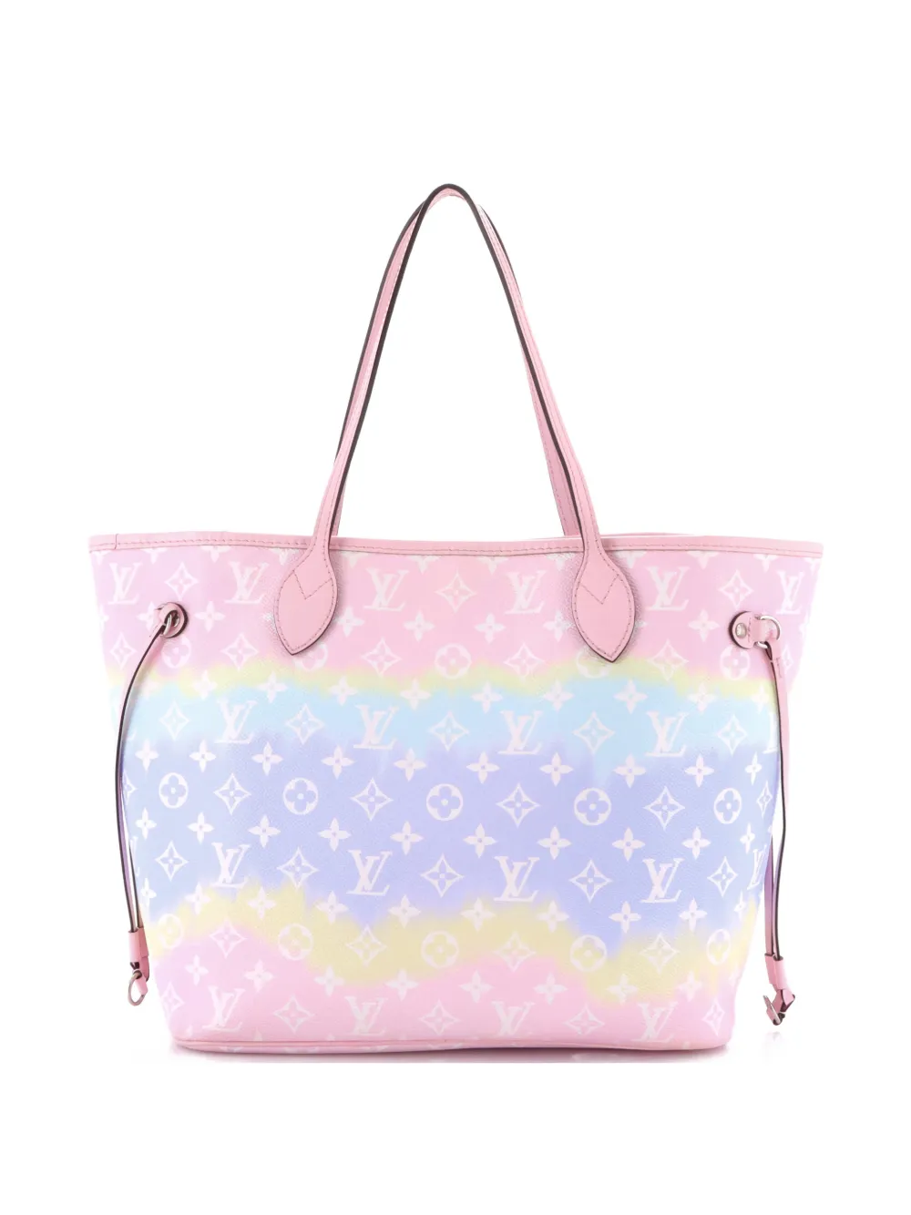 Pre-owned Louis Vuitton Neverfull Nm Limited Edition Escale Monogram Giant Mm Tote Bag In Multi