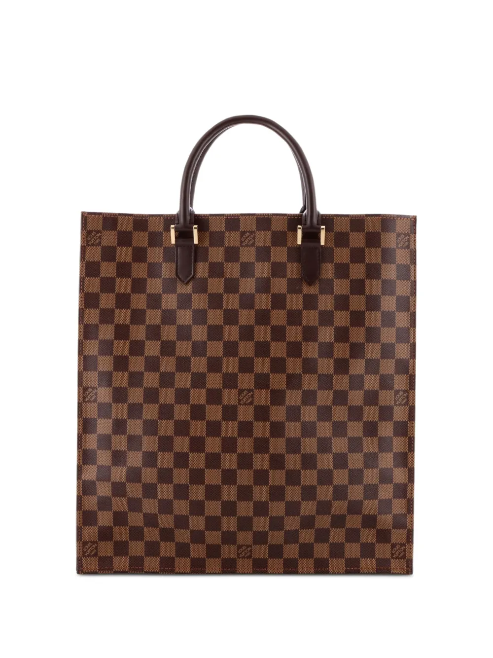 Louis Vuitton Pre-Owned Sac Plat Bag Damier tote bag - Marrone