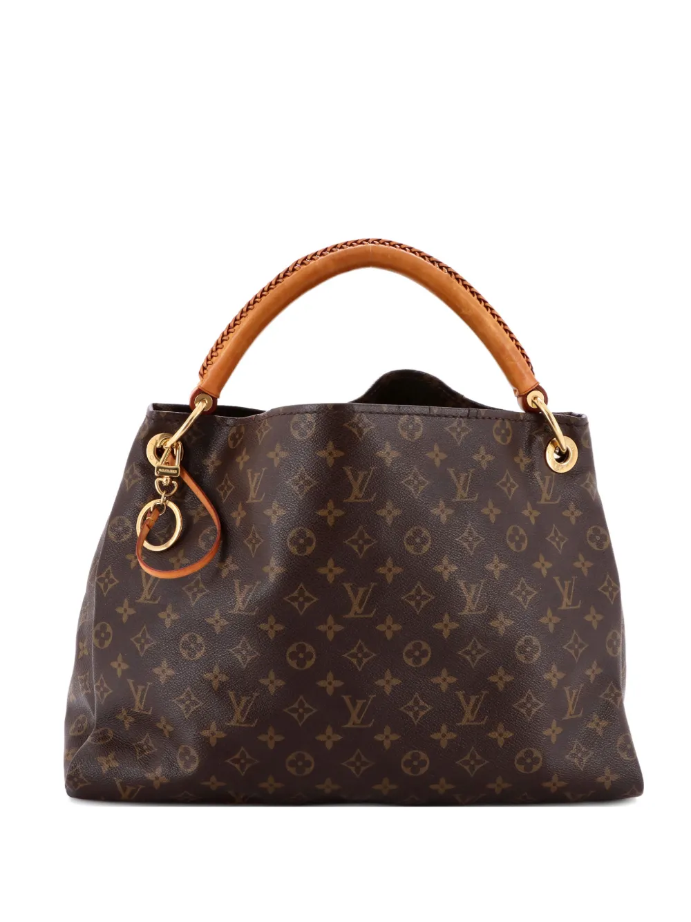 Pre-owned Louis Vuitton Artsy Handbag Monogram Canvas Mm Hobo Bag In Brown
