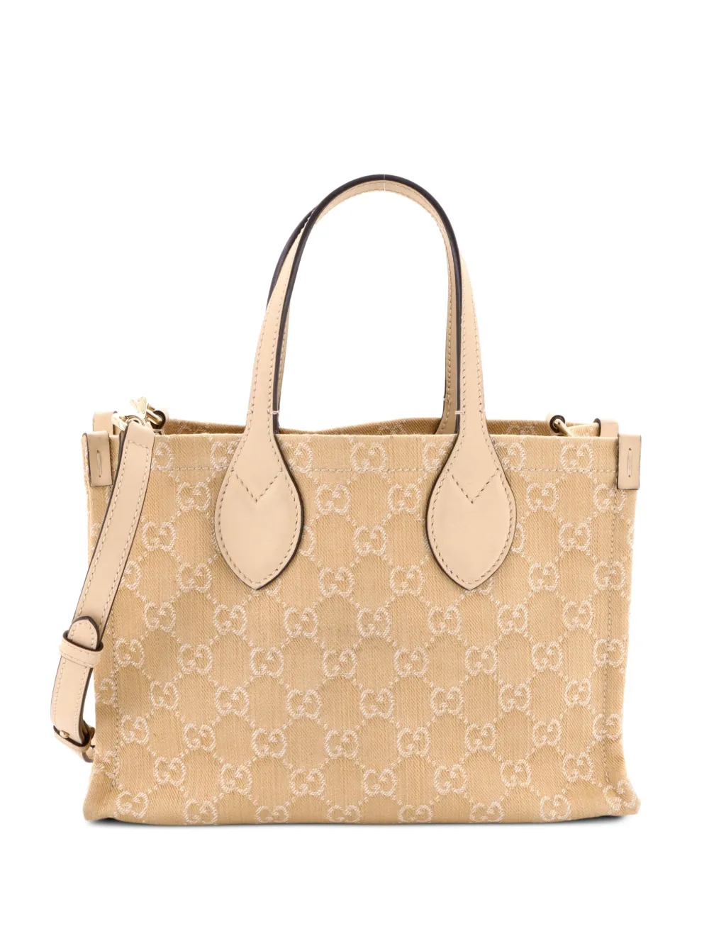 Gucci Pre-Owned Ophidia Shopper GG Denim Medium tote bag - Toni neutri