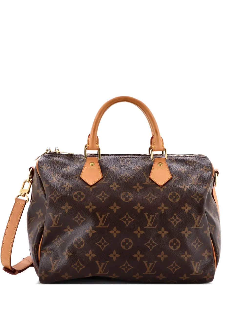 Louis Vuitton Pre-Owned Speedy Bandouliere Bag Monogram Canvas 30 shoulder bag - Marrone