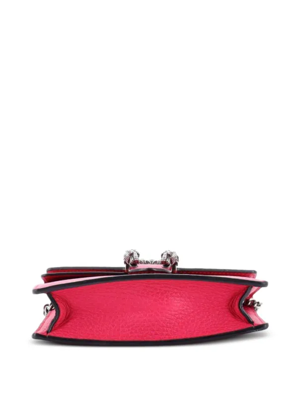 Gucci Pre-Owned ディオニュソス バッグ レザー スーパーミニ クラッチ