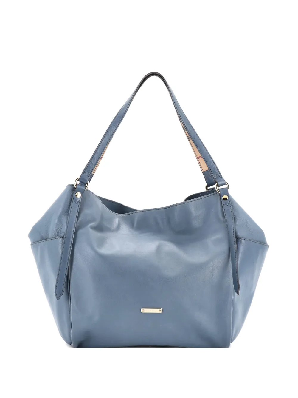 Burberry Pre-Owned Canterbury Leather Small tote bag - Grey