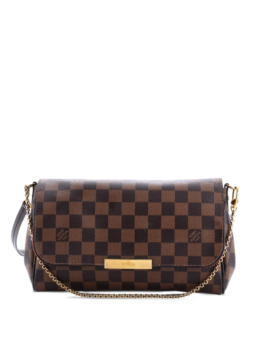 Louis Vuitton Pre-Owned Favorite Handbag Damier MM crossbody bag - Marrone