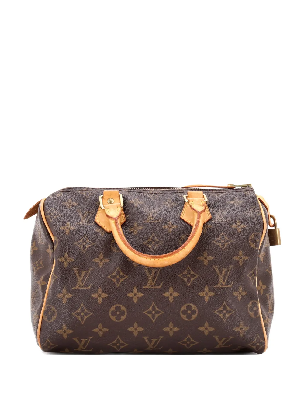 Louis Vuitton Pre-Owned Speedy Handbag Monogram Canvas 25 satchel | Brown | Image 1