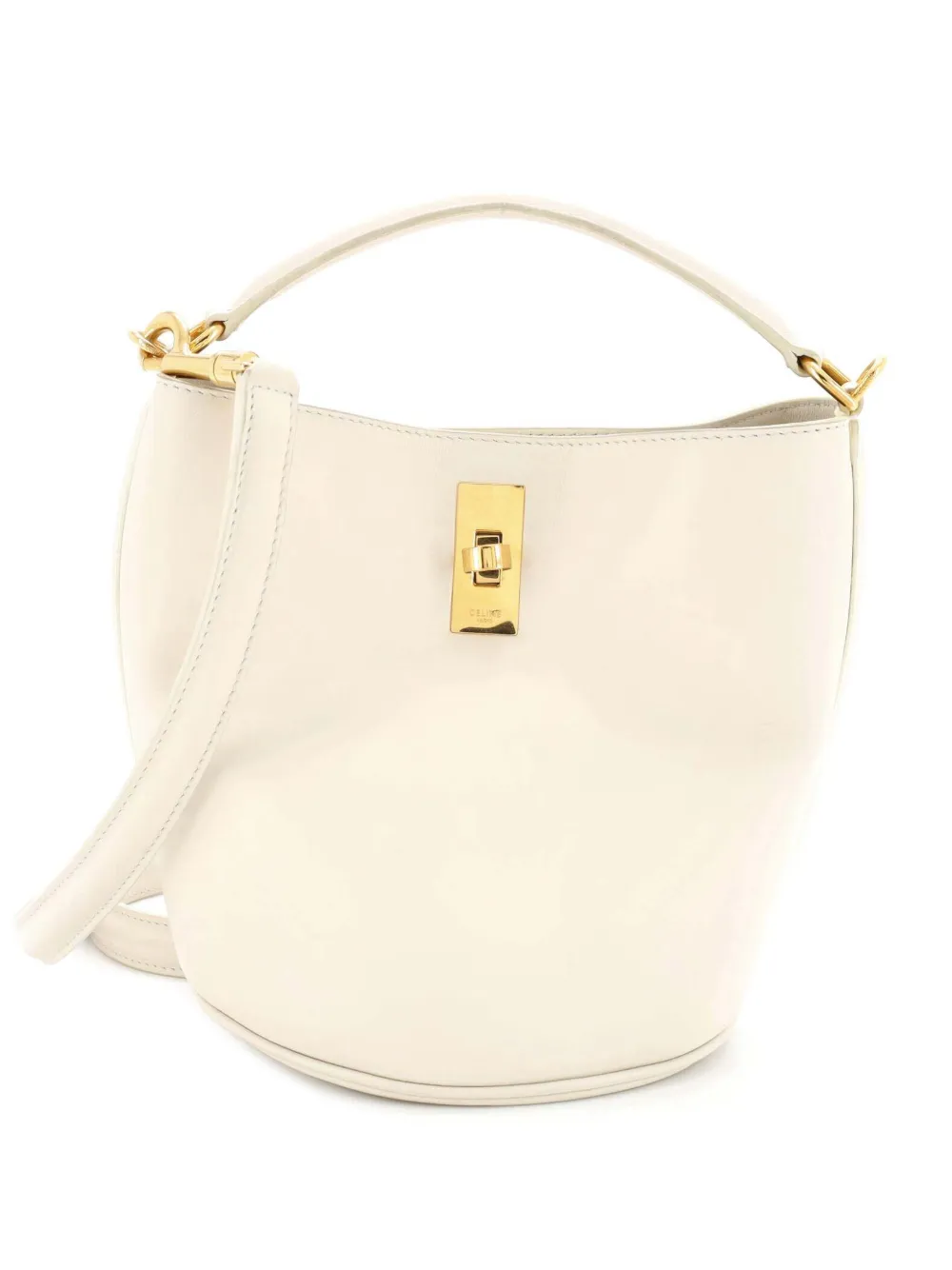 Celine Pre-Owned 16 Bag Leather Teen bucket bag | Pre-Owned | Image 2