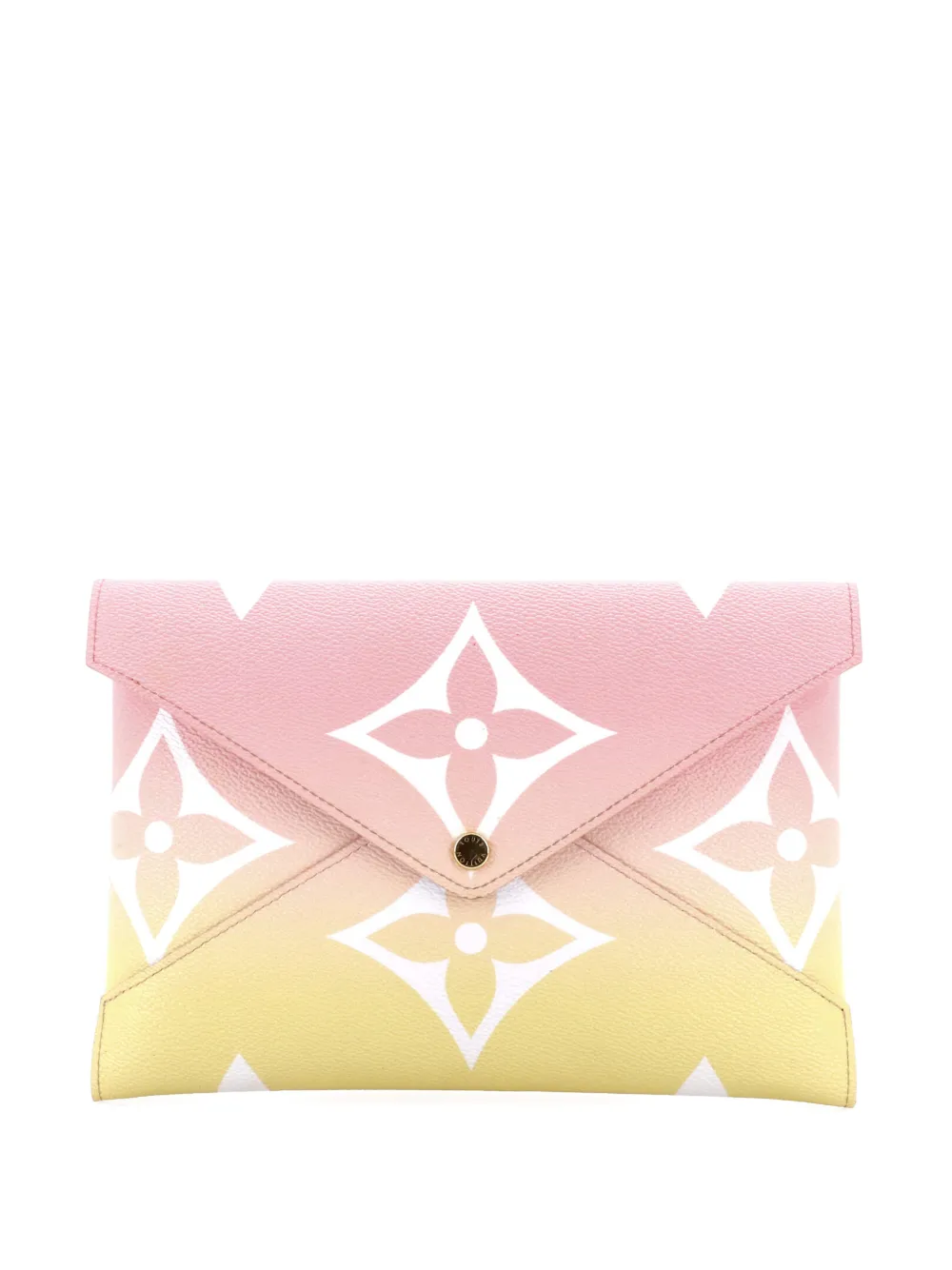 Pre-owned Louis Vuitton Kirigami Pochette Set By The Pool Monogram Giant Clutch Bag In Multi