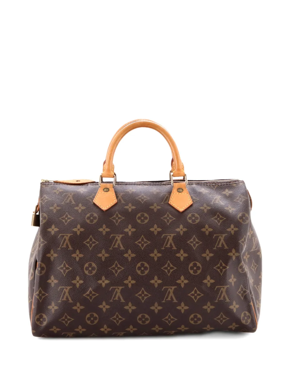 Louis Vuitton Pre-Owned Speedy Handbag Monogram Canvas 35 satchel - Braun