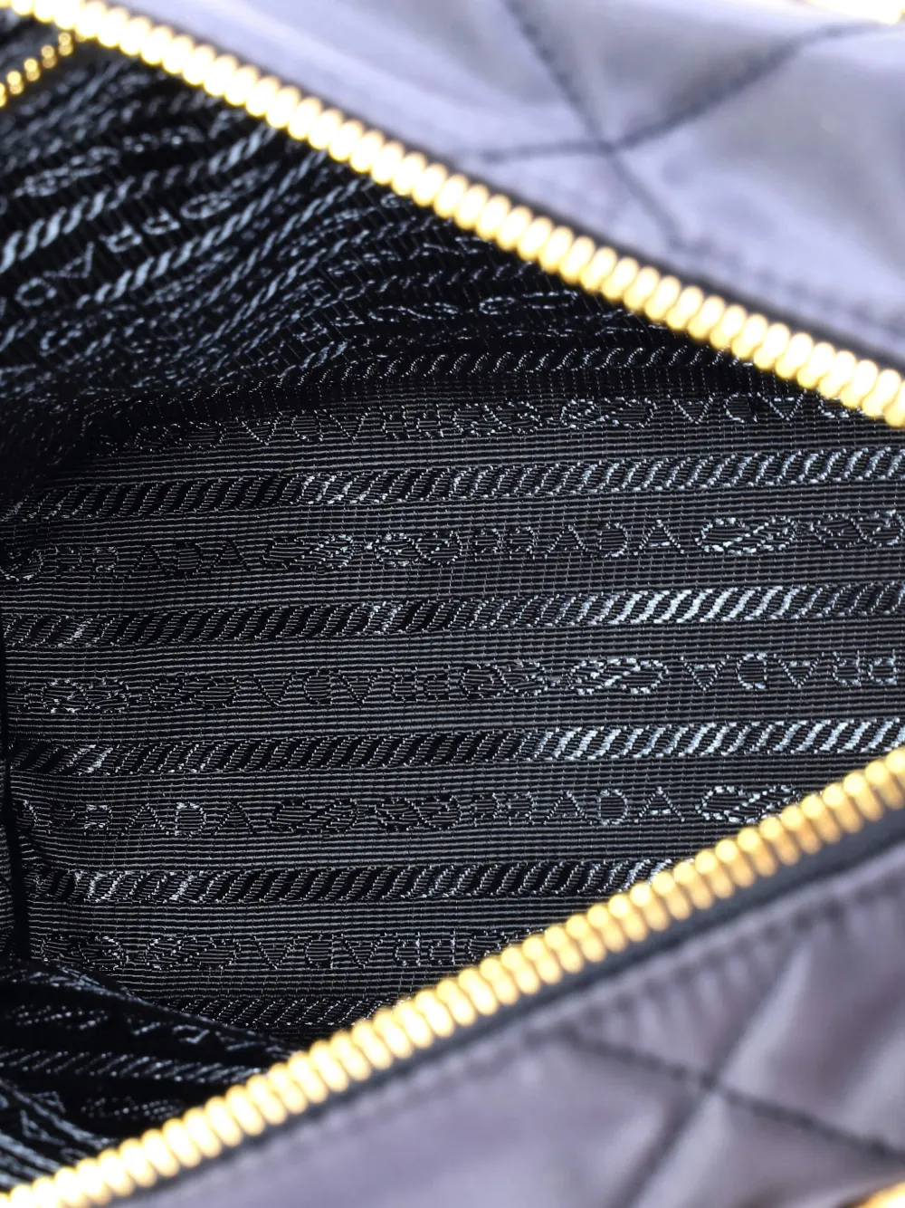 Pre-owned Prada Re-edition 1995 Chain Quilted Re-nylon Small Tote Bag In Blue